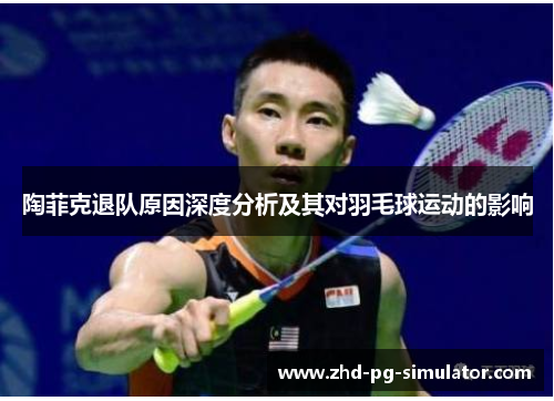 陶菲克退队原因深度分析及其对羽毛球运动的影响 陶菲克退队原因深度分析及其对羽毛球运动的影响